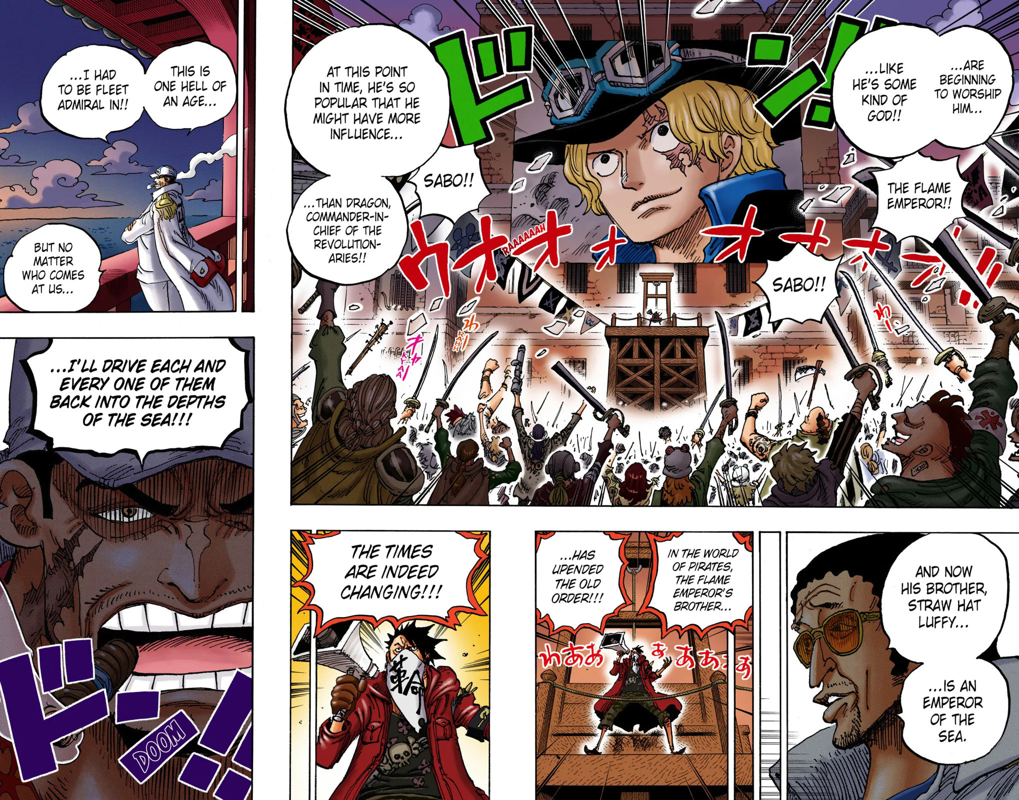 One Piece Digital Colored Chapter 1054 image 15